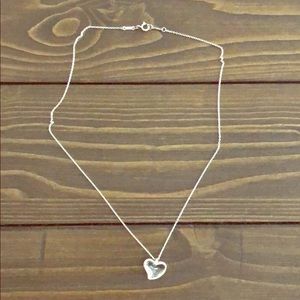 Tiffany & Co. Elsa Peretti concave heat necklace